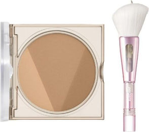 Produktbild von Peripera V Shading 9.5g + Kontur 3-Stufen Block Pinsel (3 Optionen) #01 Natural Brown