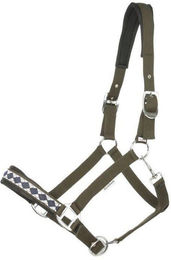 Produktbild von Perlon-Halfter Classic, Warmblut, grün