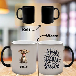 Produktbild von Personalisierte Tasse Lustiger Hund - 0,33 l