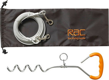 Produktbild von Pet Brands RAC Schraubpfahl und Kabelkette Hundezwinger