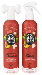 Produktbild von Pet Head Hundeshampoo und Spray-Set Geröstete Kastanie mit Zimtduft - 2 x 300 ml
