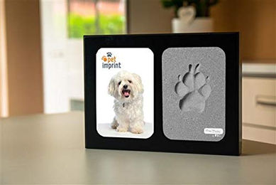 Produktbild von Pet Imprint Vegas Doppelbilderrahmen Holz Schwarz Grau