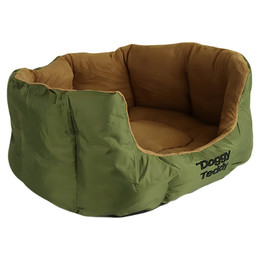 Produktbild von Pet-Joy Products Hundekorb Doggy Teddy X-Treme Olive Green Größe S