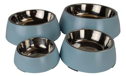 Produktbild von Pet-Joy Products Hundenapf DoggyBowl Metallic Blue Größe L