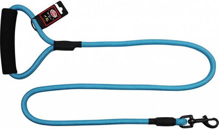 Produktbild von PET NOVA Smycz nylonowa z uchwytem sznur 120 cm / 1,2 cm błękitna