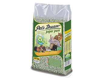 Produktbild von PET'S DREAM Paper Pure Papierpellet Katzenstreu - 10 kg