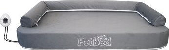 Petbed Hunde Wasserbett beheizt orthopädisch S-M – Bild 1 von 3