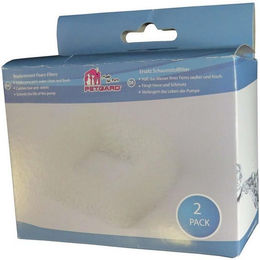 Produktbild von PETGARD Ersatzfilter Schaumstoff für Trinkbrunnen ORB Aura und Lotus Aura 2er Pack