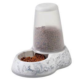 Produktbild von PETGARD Futterstation Futterspender Futternapf Marmor-Optik 3,0 Liter - 3 l