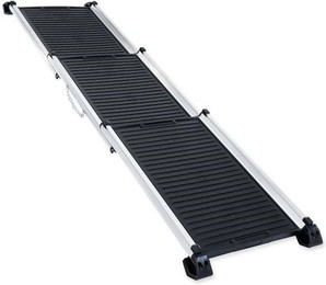 Produktbild von PETGARD Hunderampe Dreiteilige Teleskop Hundetreppe Charleston