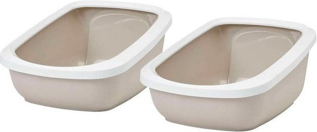 Produktbild von PETGARD Katzentoilette ASEO JUMBO mit Rand 2er Sparpack