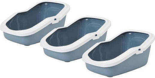 Produktbild von PETGARD Katzentoilette ASEO mit Rand blau-weiß