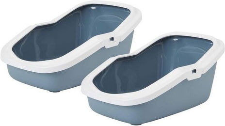 Produktbild von PETGARD Katzentoilette ASEO mit Rand blau-weiß