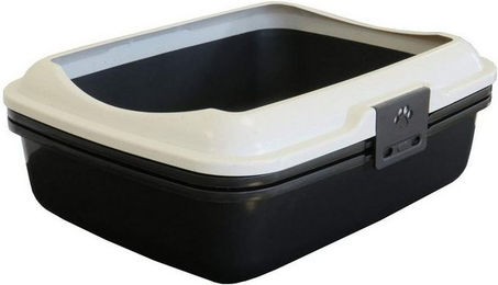 Produktbild von PETGARD Katzentoilette Denver mit Rand und Siebeinsatz