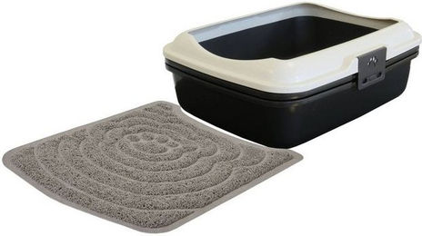 Produktbild von PETGARD Katzentoilette Denver mit Siebeinsatz und Streumatte