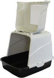 Produktbild von PETGARD Katzentoilette Emilio mit Filter und Streulöffel