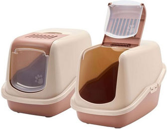 Produktbild von PETGARD Katzentoilette Haubentoilette Toskana 2er Set