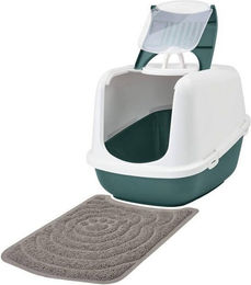 Produktbild von PETGARD Katzentoilette NESTOR JUMBO für große Katzenrassen mit Vorlegematte