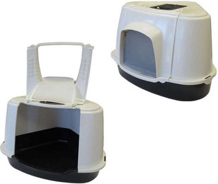 Produktbild von PETGARD Katzentoilette Orlando Corner XXL 2er Set für große Katzenrassen