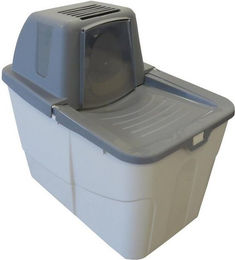 Produktbild von PETGARD Katzentoilette Sofia Close mit Haube und Aktivkohle-Filter - 1 Stk.