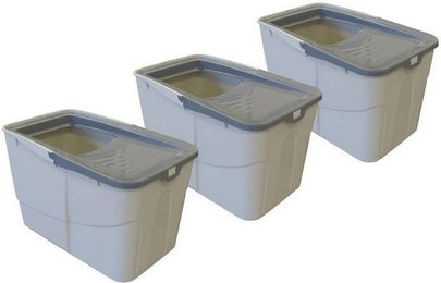 Produktbild von PETGARD Katzentoilette Sofia Open mit Einstieg von oben