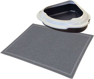 Produktbild von PETGARD Katzentoilette XXL Schalentoilette MEMPHIS mit Vorlegematte