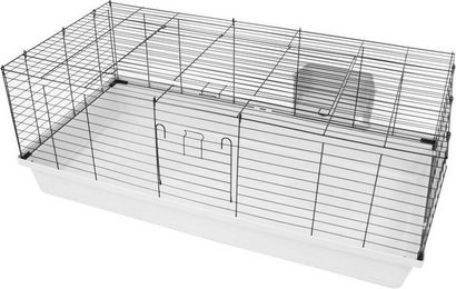Produktbild von PETGARD Kleintierkäfig SAMMY schwarz-lichtgrau