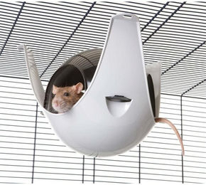 Produktbild von PETGARD Nagerhaus Hängehaus Kleintierhaus Sputnik XL