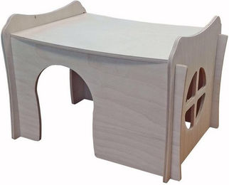 Produktbild von PETGARD Nagerhaus Kleintierhaus Schlafhaus Hasenhaus Ricky