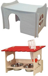 Produktbild von PETGARD Nagerhaus Ricky mit Futterstation SNACKBAR Large und Nagertränke