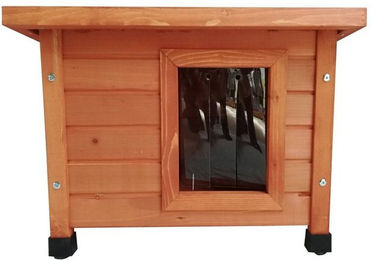 Produktbild von PETGARD Outdoor Katzenhaus mit Schwingtür aus Lamellen