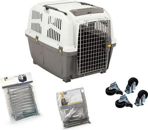 Produktbild von PETGARD Tiertransportbox Skudo 5 Komplettset mit Rollen, Fenster und Schrauben