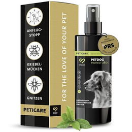 Produktbild von Peticare Anti-Kriebelmücken Gnitzen Spray für Hunde - 250 ml