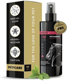 Produktbild von Peticare Anti-Kriebelmücken Gnitzen Spray für Pferde - 250 ml