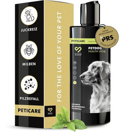 Produktbild von Peticare Anti-Parasiten Hunde-Shampoo - 250 ml