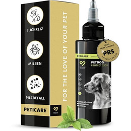 Produktbild von Peticare Anti-Parasiten Mittel für Hunde - 100 ml