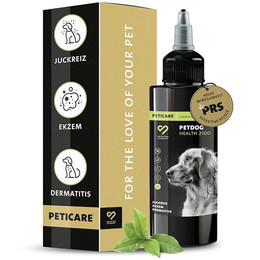 Produktbild von Peticare Ekzem-Pflege Mittel für Hunde - 100 ml