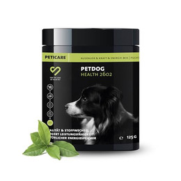 Produktbild von Peticare Ergänzungsfutter für sportliche Hunde - 125 g