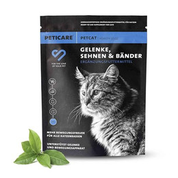 Produktbild von Peticare Gelenk-Pulver für Katzen mit MSM und Kollagen - 125 g