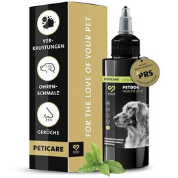 Produktbild von Peticare Ohrenreiniger für Hunde - 100 ml