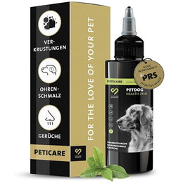 Produktbild von Peticare Ohrenreiniger für Hunde - 250 ml