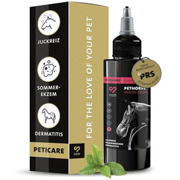 Produktbild von Peticare Spezial-Mittel für Pferde bei Sommerekzem und Dermatitis - 100 ml
