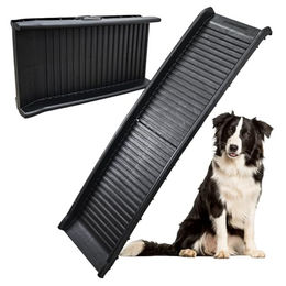 Produktbild von Petigi Hunderampe Hunderampe Auto Hunde Rampe Hundetreppe rutschfest klappbar Auswahl