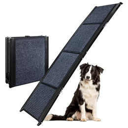 Produktbild von Petigi Hunderampe Teppich 170 cm klappbar - 7,5 kg