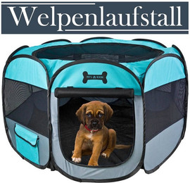 Produktbild von Petigi Welpenauslauf XL faltbar 115x115x65 cm