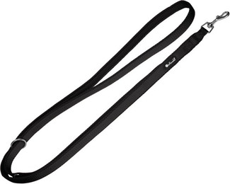 Produktbild von Petlando Mesh 3 m Führleine, schwarz - Größe M: 300 cm lang, 20 mm breit