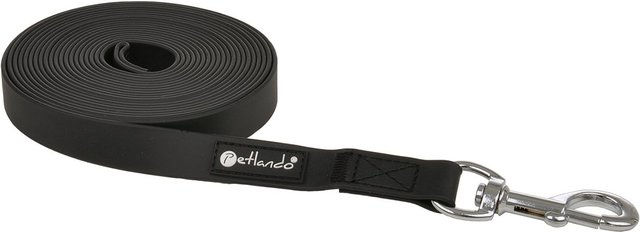Produktbild von Petlando Trekking Schleppleine schwarz Länge: 10 m / Breite: 15 mm