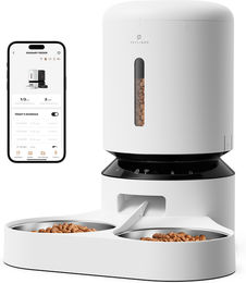 Produktbild von Petlibro Automatische F¨¹tterung mit WIFI-Steuerung, Wei? / Duale Schale