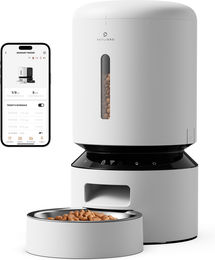 Produktbild von Petlibro Automatische F¨¹tterung mit WIFI-Steuerung, Wei? / Einzelne Schale