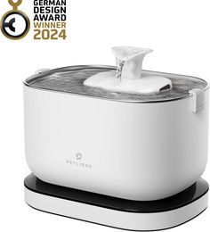 Produktbild von PETLIBRO Dockstream akkubetriebener automatischer Katzenbrunnen f¨¹r Haustiere, Wei? / Dockstream